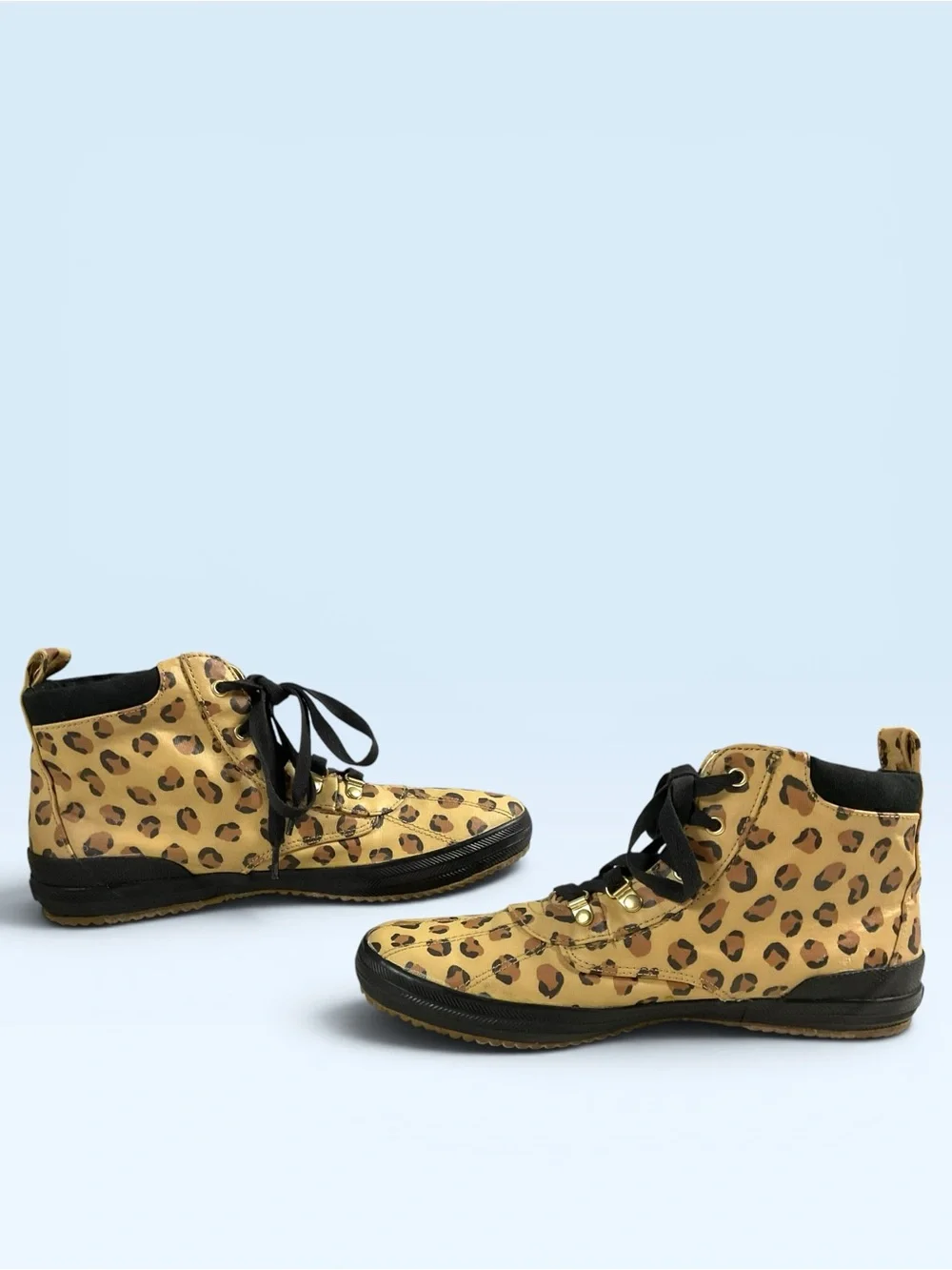 Keds Leopard Print High-Top Water Resistant- Women/Big Girls Size 5